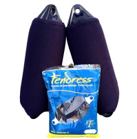 FenderFits Fender Cover - Sold by Bags of 2 covers - Navy Color - Simple Thickness - 2F0XS01 - Fendress 